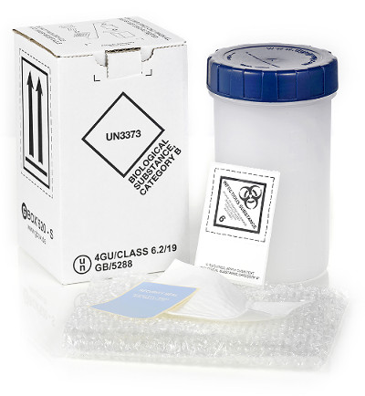 Transportverpackung für ansteckungsgefährliche Stoffe, 1 L, inkl. Kühlelement