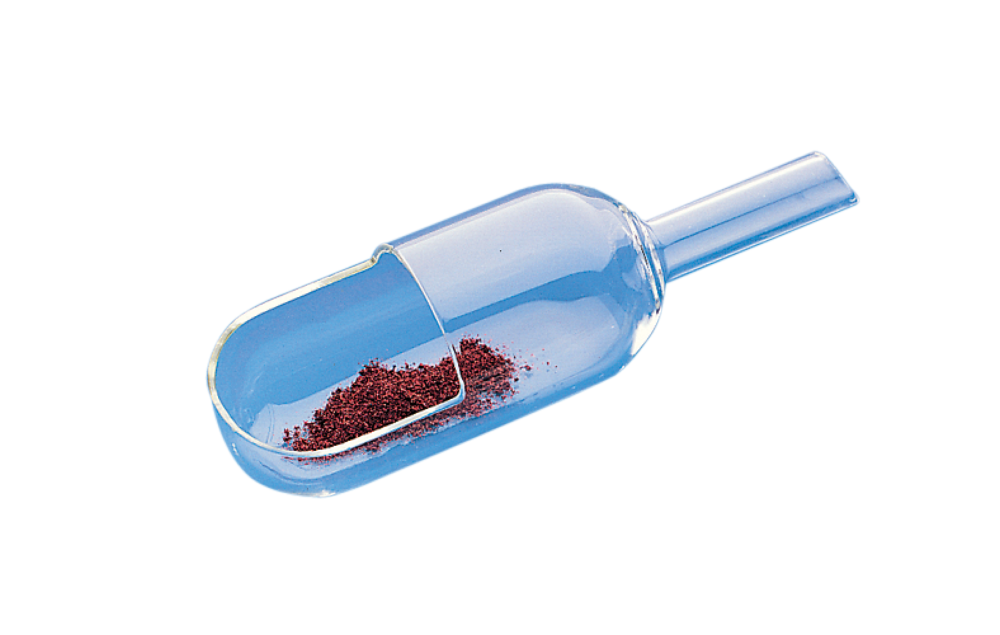 Glas-Wägeschiffchen, 10 mL, 116 mm, vorne rund