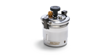 Mahlbecher 80 mL für PULVERISETTE 7 premium line, gehärteter, rostfreier Stahl, mit Stahlfassung