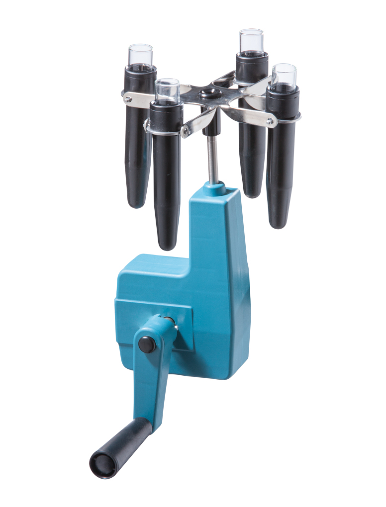 Handzentrifuge, ohne Rotor