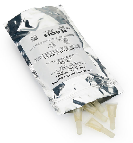 Ampullen, m-TGE/TTC-Bouillon, 2 mL, Kunststoff, 50 Stück