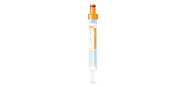 S-Monovette®, 4,9 mL, Plasma, Lithium-Heparin, orange