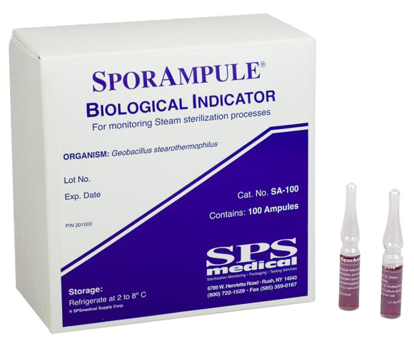 SporAmpule Biologischer Sterilisationsindikator, 2 mL Ampulle