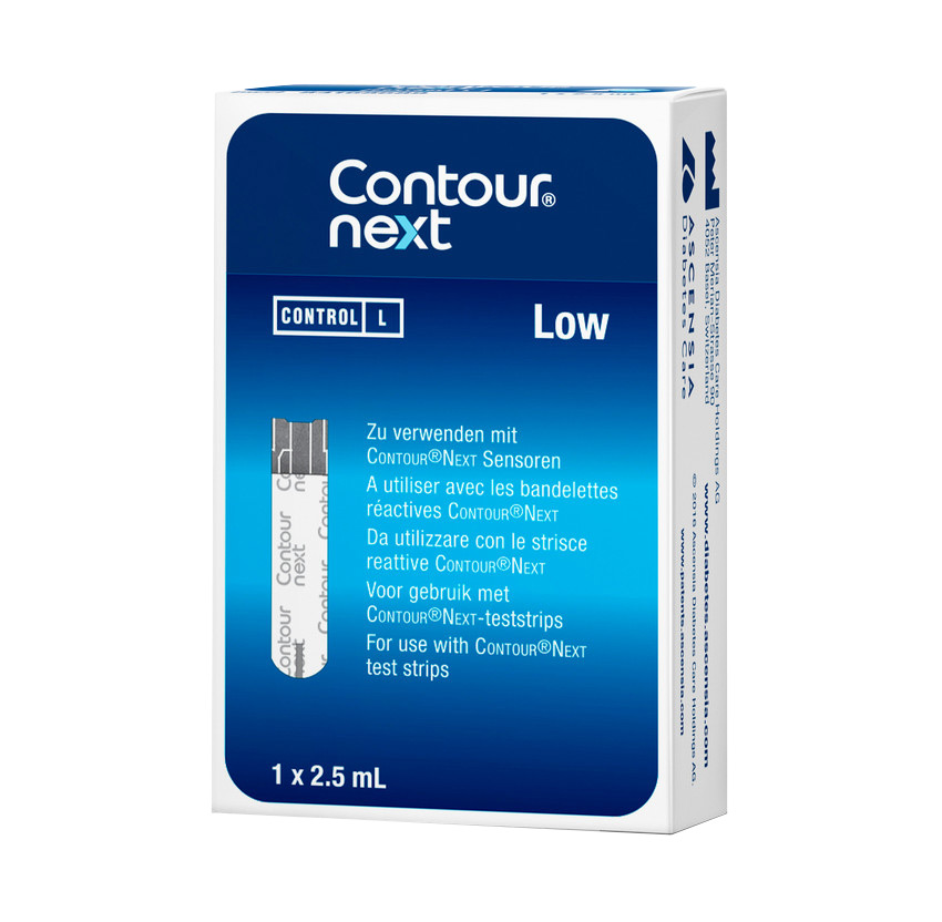 Contour® next Kontroll-Lösung, niedrig 2,5 mL