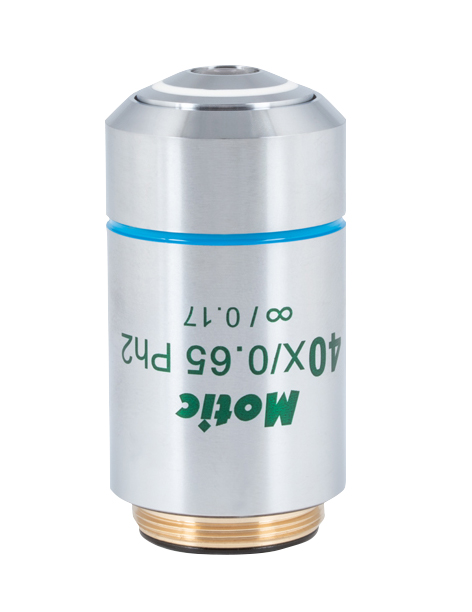 CCIS® Plan Achromat Phasen Objektiv EC-H PL Ph 40X/0.65 (Feder) (AA=0.5mm) +