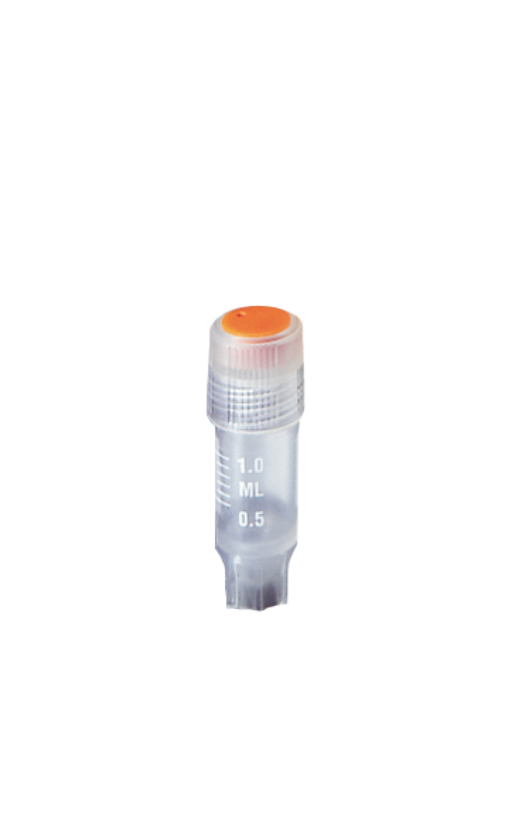Kryoröhrchen, 1,2 mL, steril, Außengewinde, Standring, 100 Stück