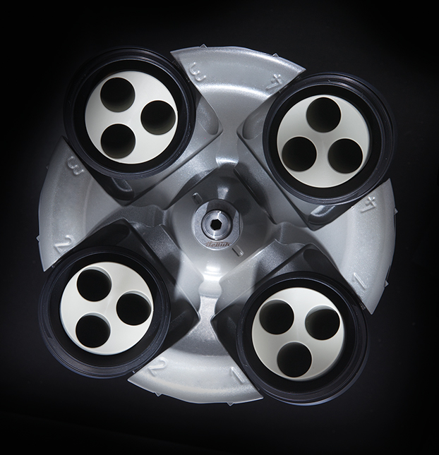 Ausschwingrotor, max. 4 x 100 ml