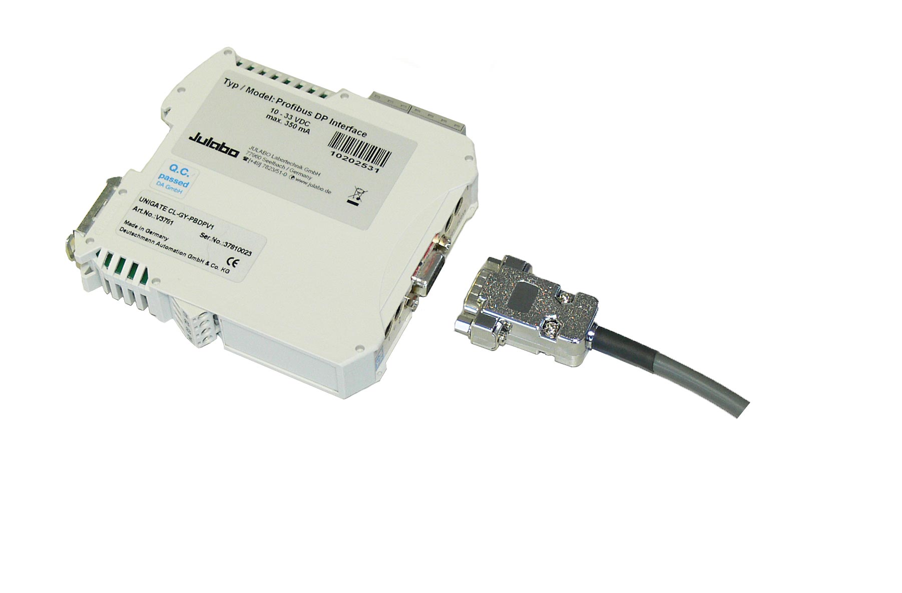 PB-5 Option: integrierter Profibus DP für HL, SL