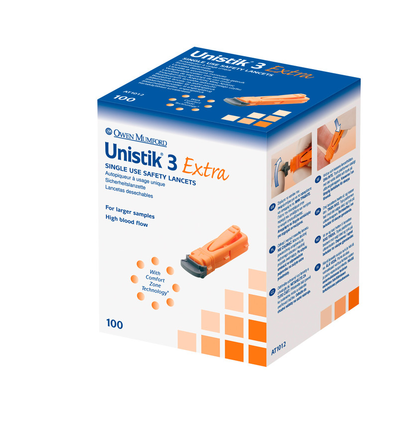 Unistik® 3, 21 G orange