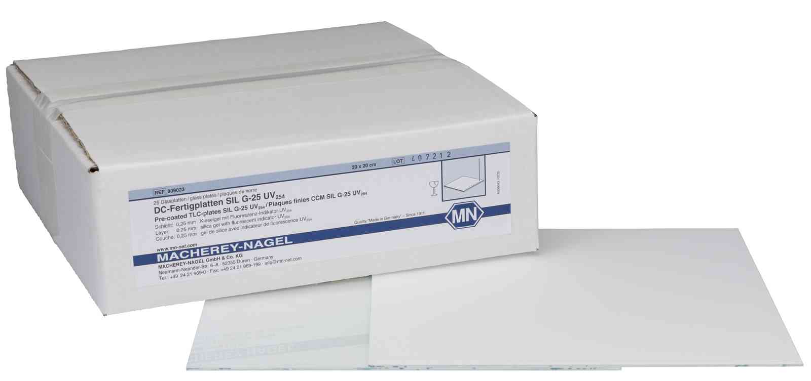 DC-Platten SIL G-25 UV254