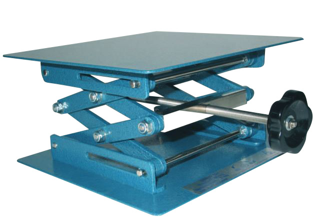 Hebebühne, 160 x 130 mm, Betriebslast 7 kg, verstellbar 60 - 250 mm