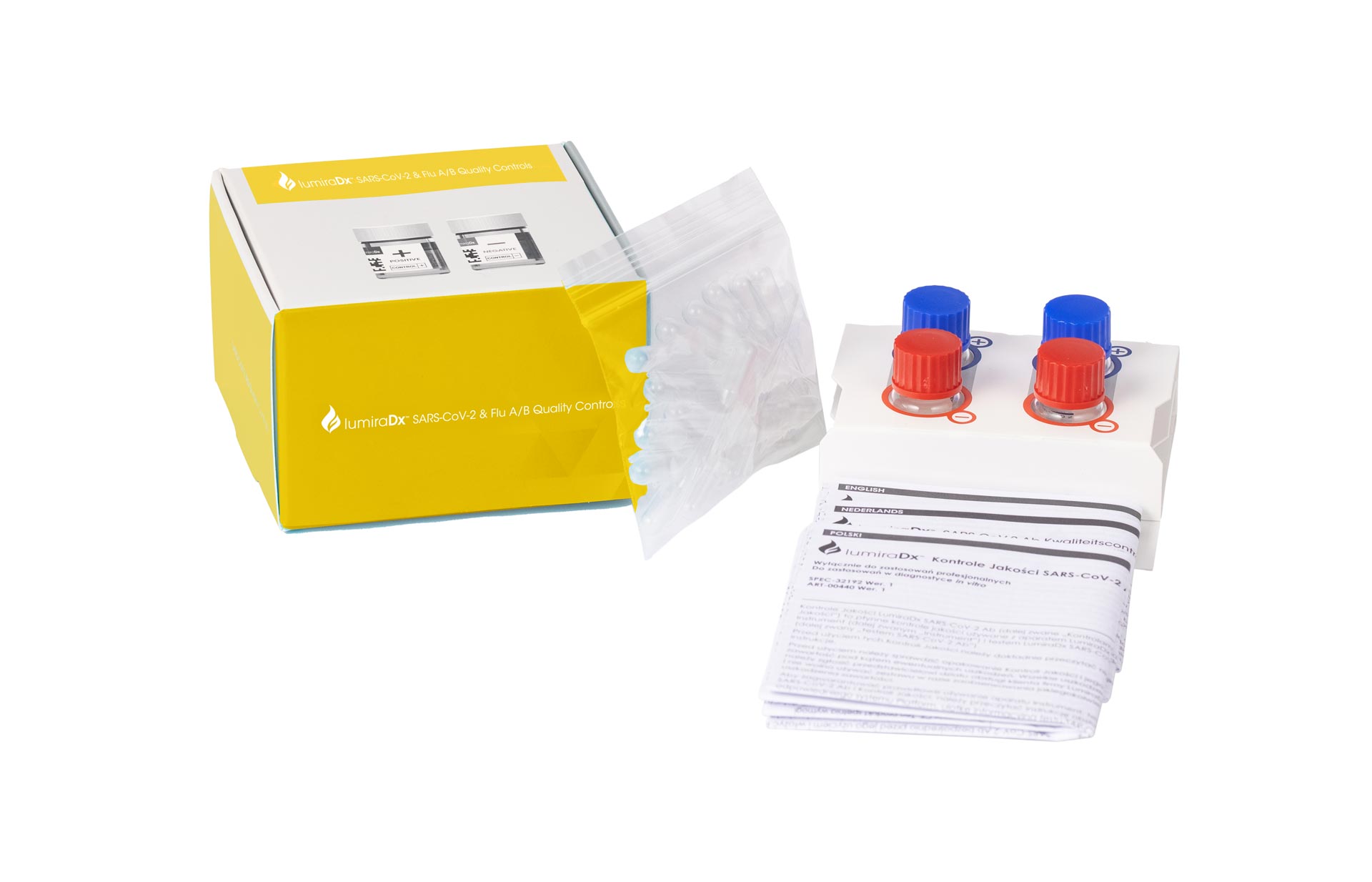 LumiraDx Kontrollen SARS-CoV-2 & Flu