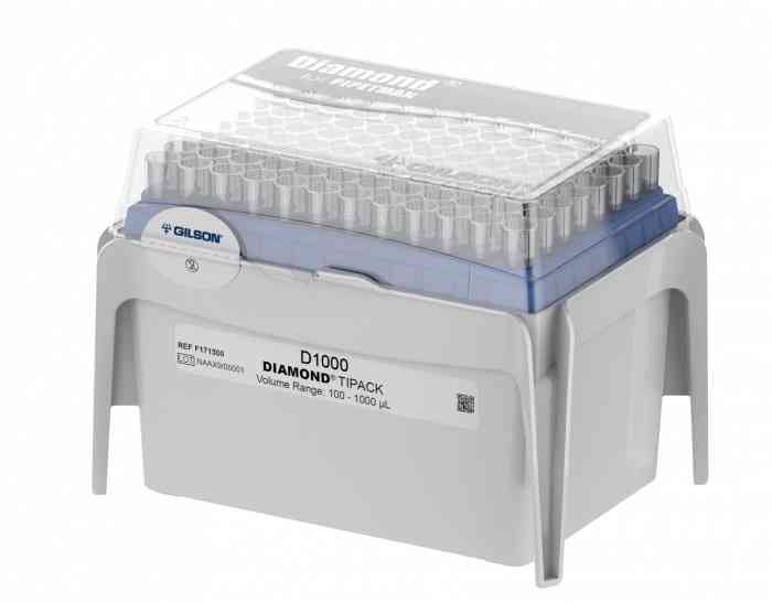 Pipettenspitzen Diamond D1000, 10 - 1.000 µL, TIPACK™-Rack, 10 x 96 Stück