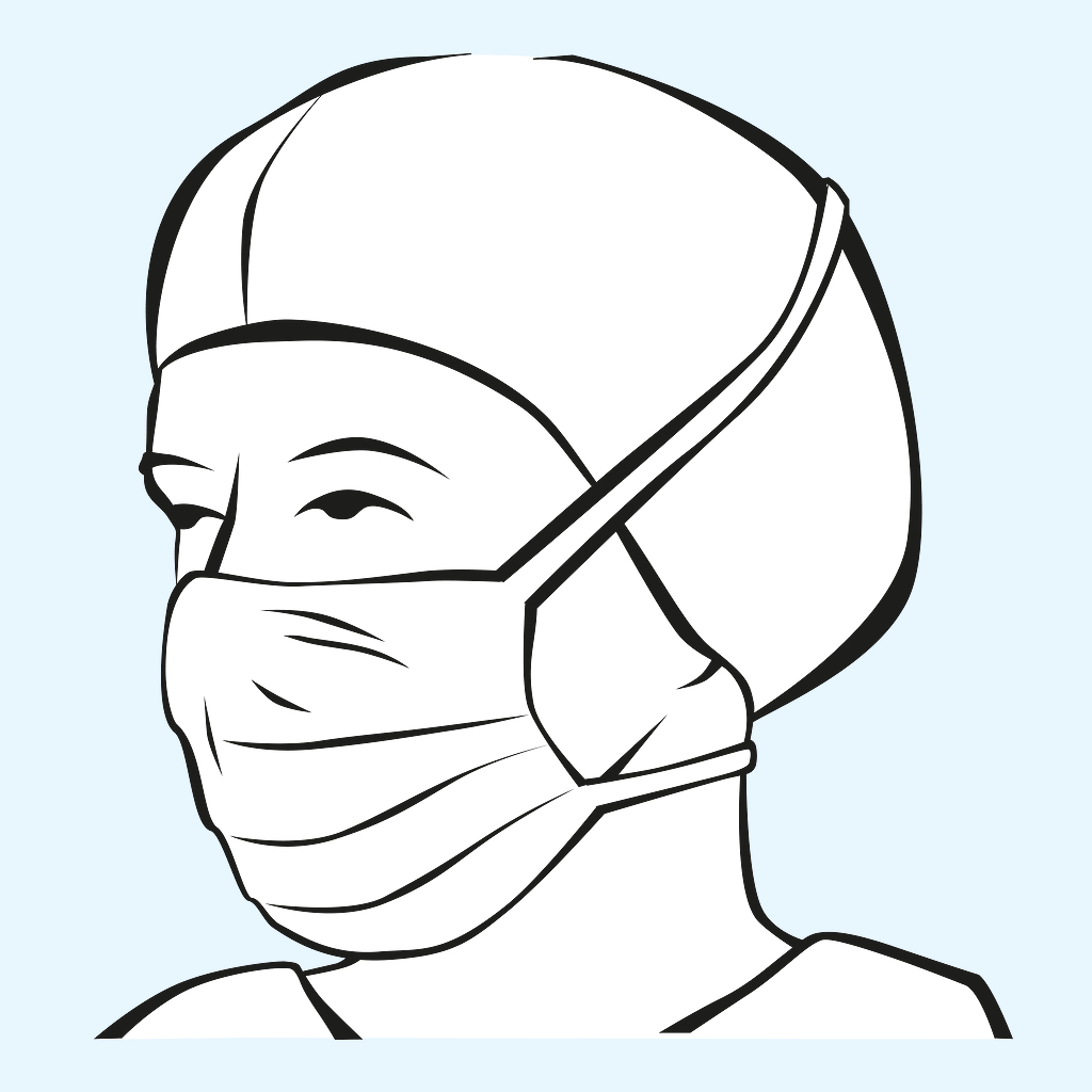OP-Maske Foliodress® Mask Comfort Perfect, grün