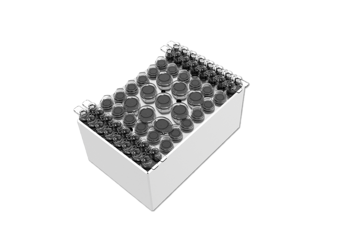 Hybridblock DB01-B1, 9 x 1,5, 32 x 0,2 mL & 20 x 0,5 mL Röhrchen
