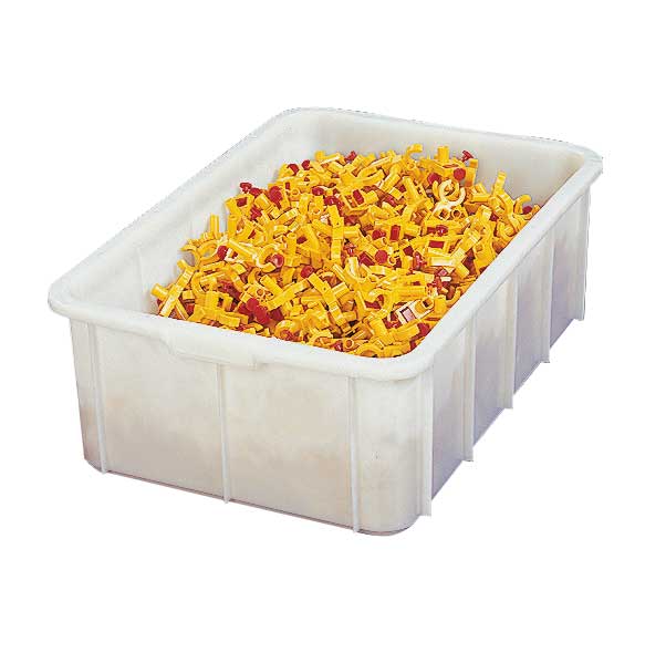 Behälter aus weißem LDPE