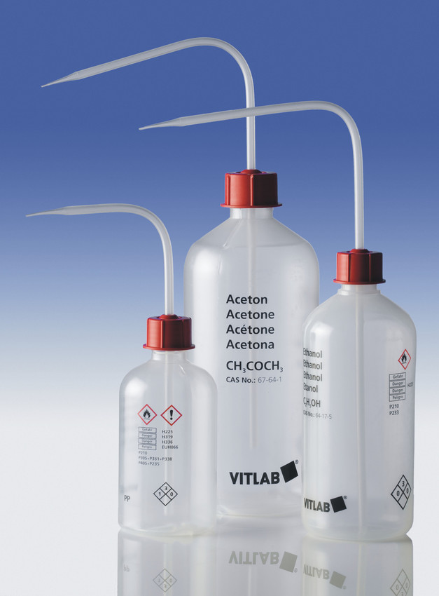VITsafe Sicherheitsspritzflaschen, enghals, 250 mL