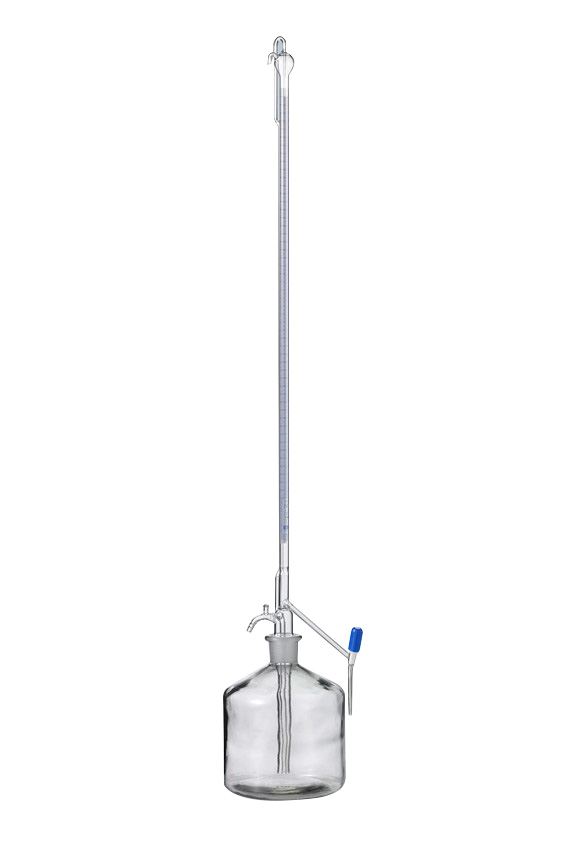 Titrierapparat, AS, ohne Zwischenhahn, PTFE-Spindelhahn
