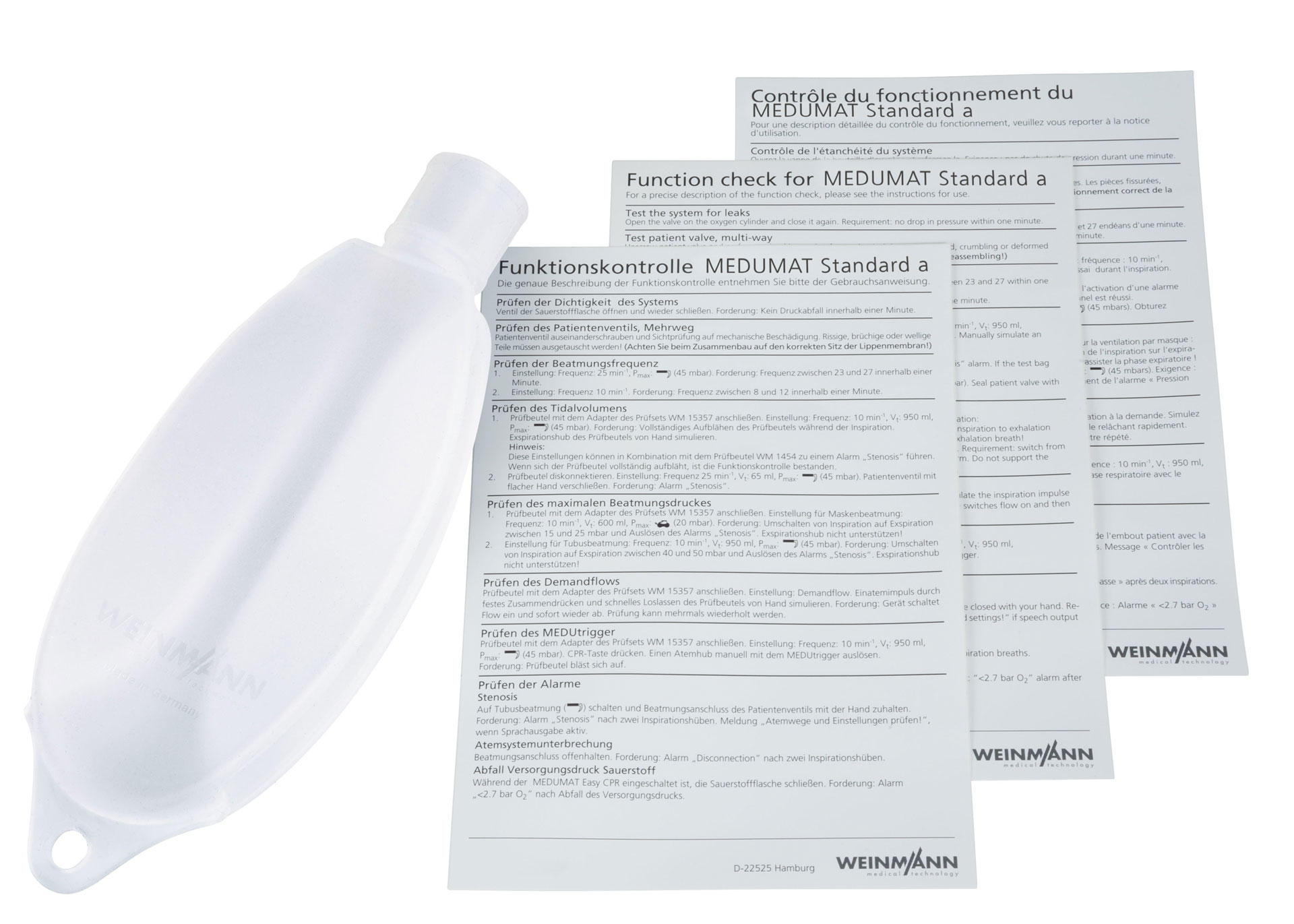 Prüfset, für MEDUMAT Standard a