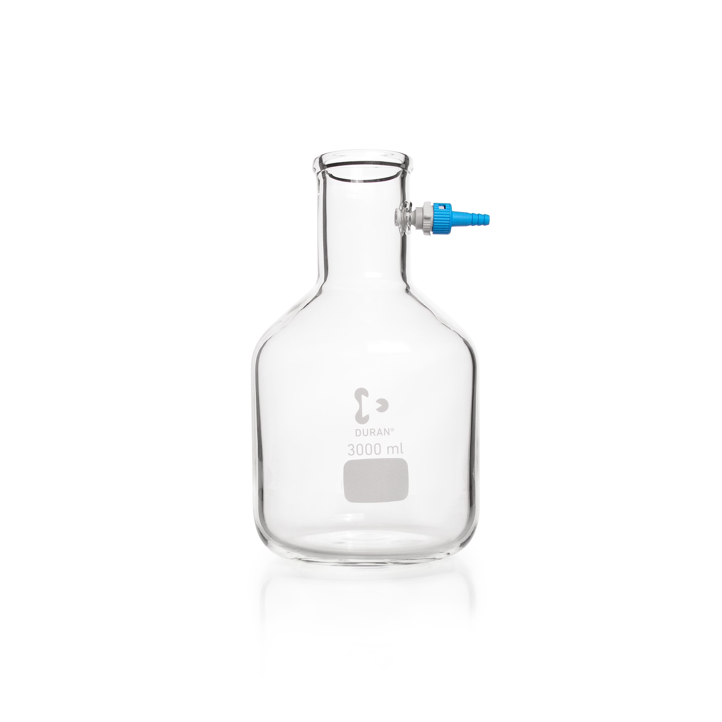 DURAN® Saugflaschen mit KECK™ Montage Set, Flaschenform