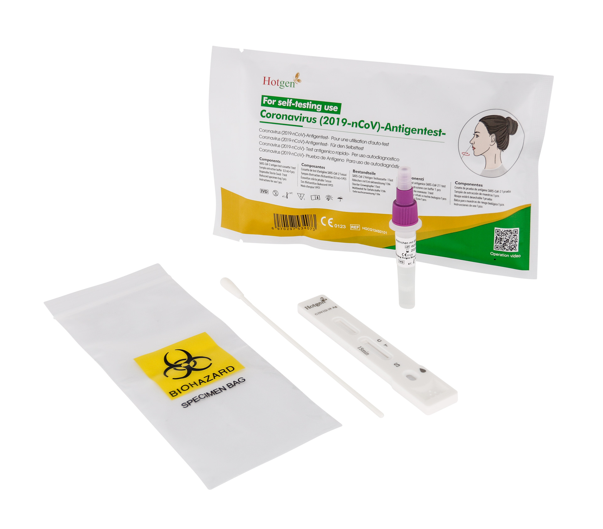 Coronavirus (2019-nCov) Antigentest Nasal, für Selbstanwender