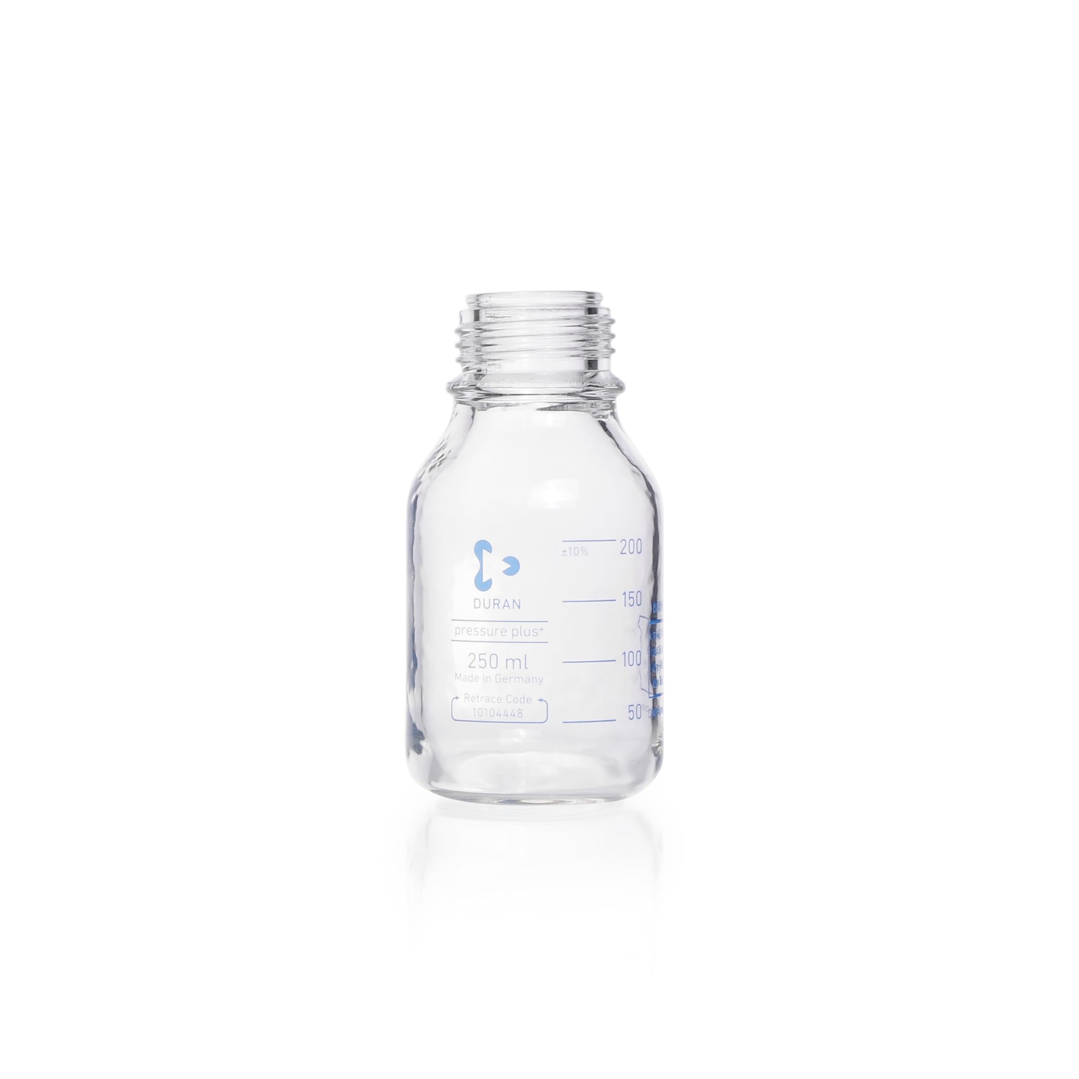 DURAN® pressure plus+ protect Laborflasche, GL 45