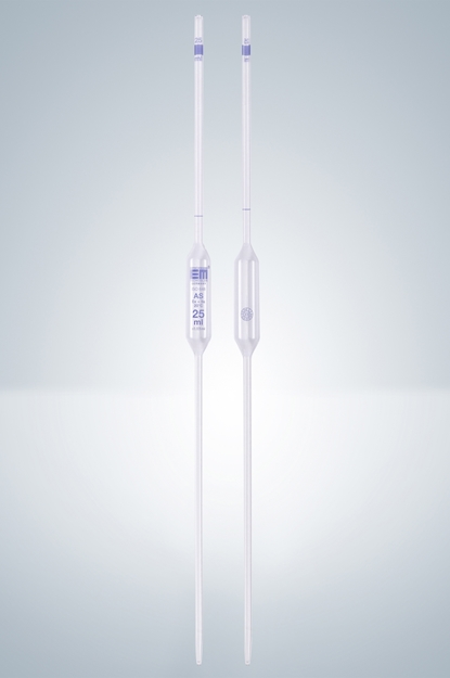 Vollpipette, KLasse AS, blau graduiert, AR® Glas