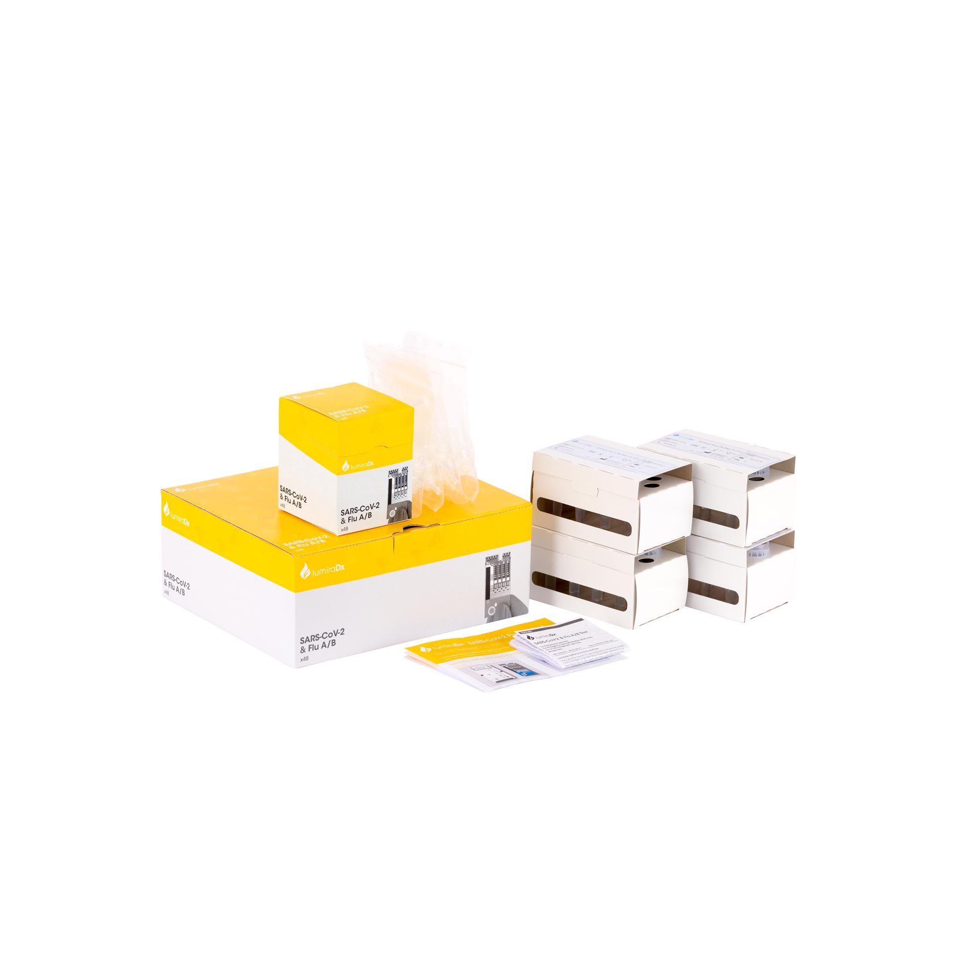 LumiraDx Teststreifen SARS-CoV-2 & Flu A/B