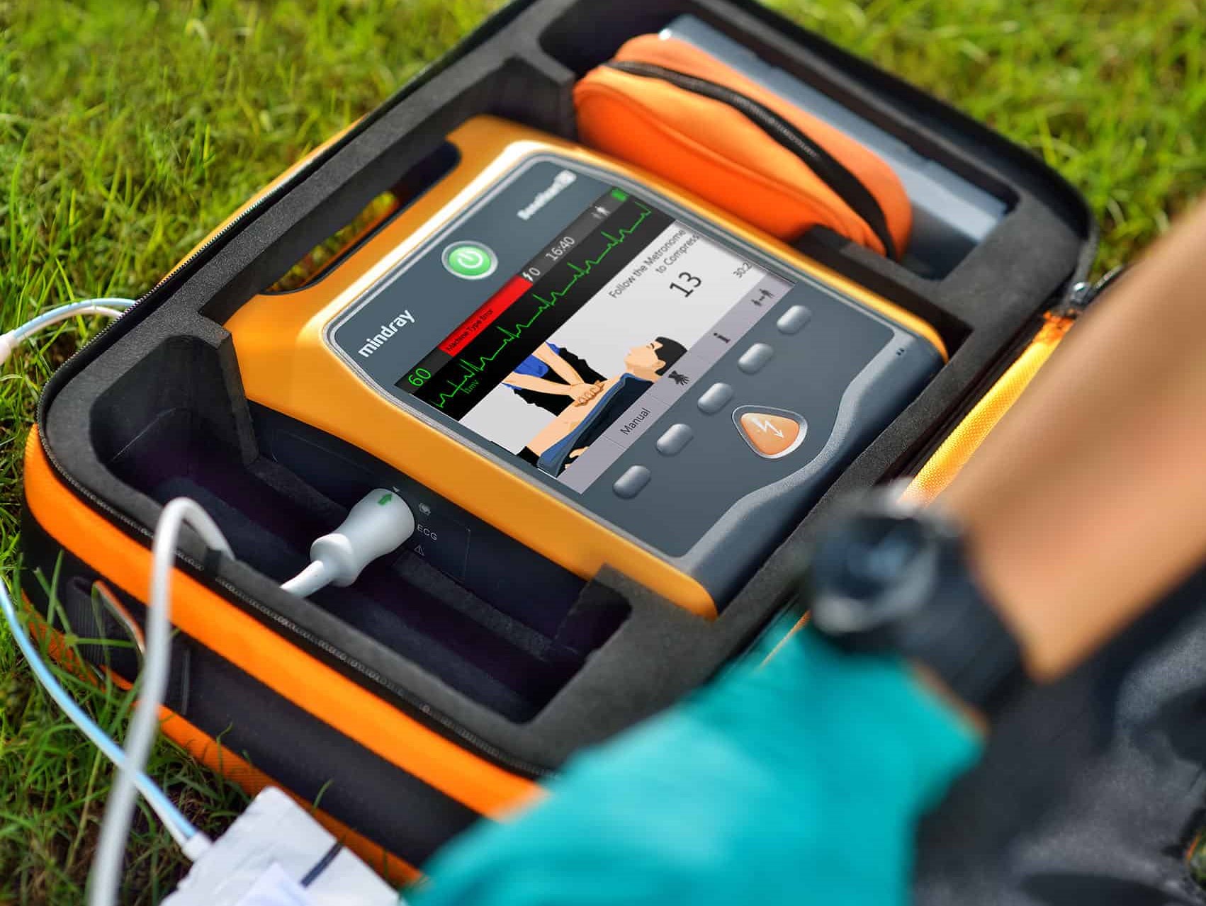 BeneHeart D1 Pro Lite, mit EKG, 3-Kanal Überwachung