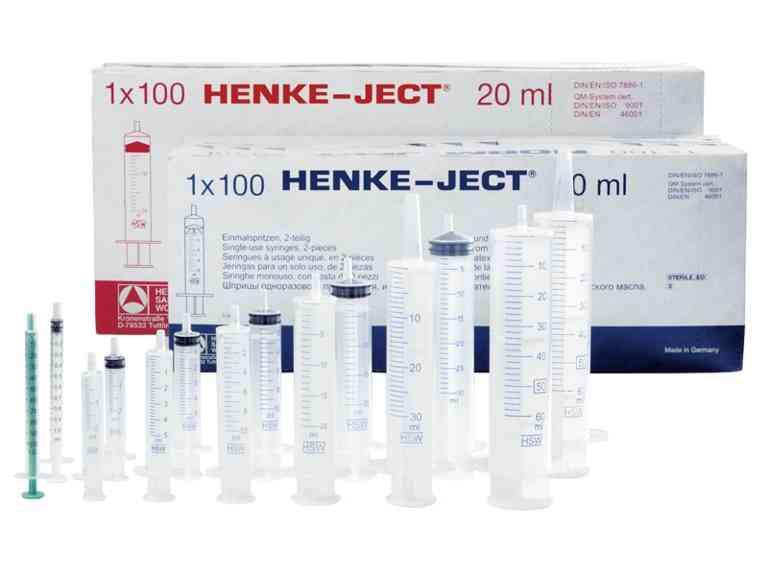 Einmalspritzen, 50 mL, Norm-Ject, 30 Stück