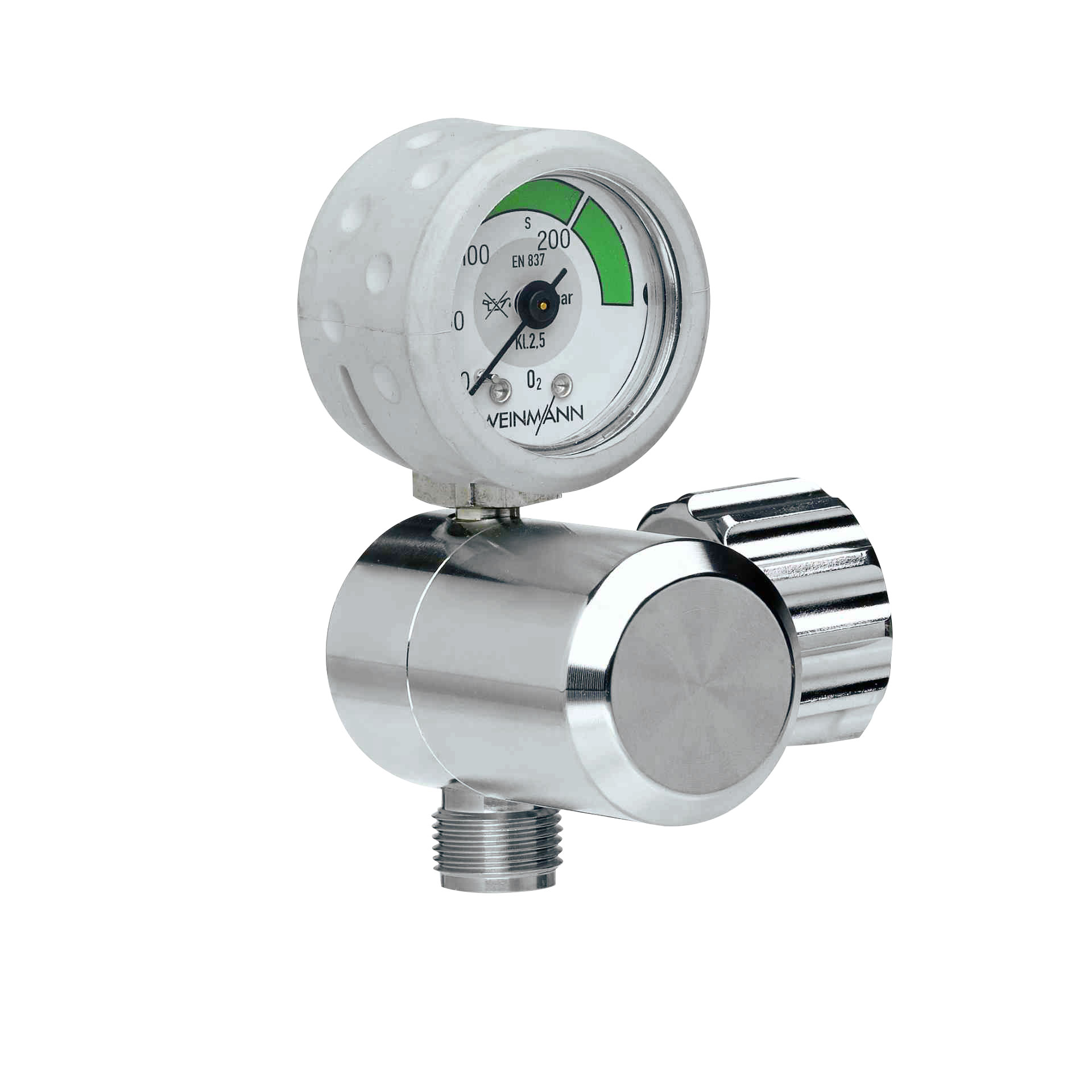 OXYWAY Fix III, Druckminderer und Flowregler