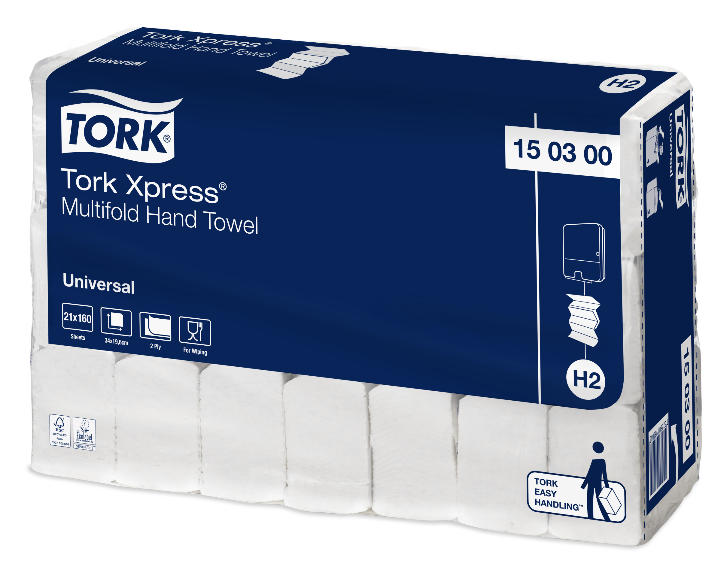 Tork Xpress Multifold Handtücher, weiß