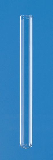 Kulturröhrchen, 10 mL, 100 x 16 mm, GL 18, Glas, mit Schraubkappe PP, 100 Stück
