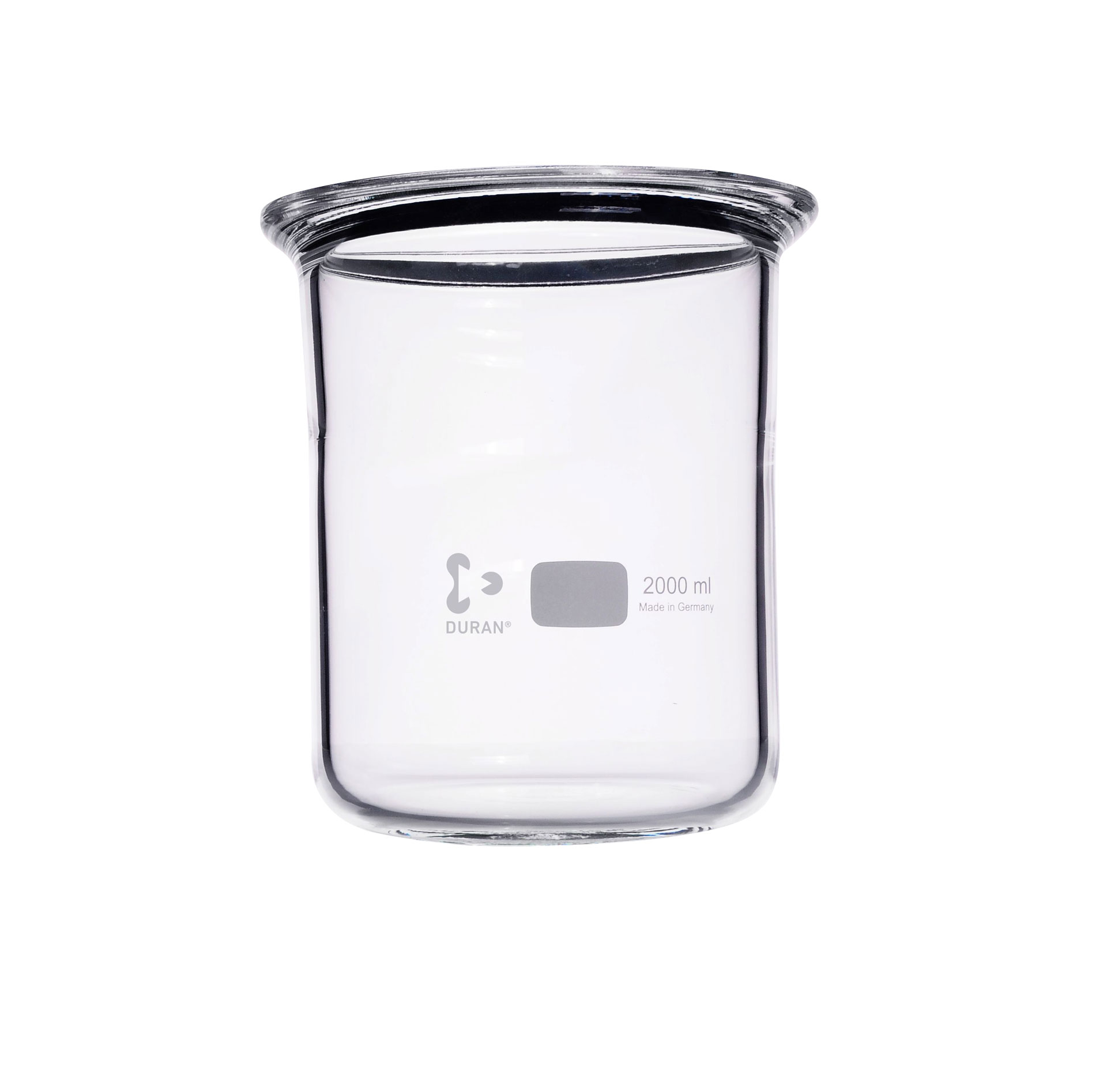 DURAN® Planflansch-Becher mit Nut