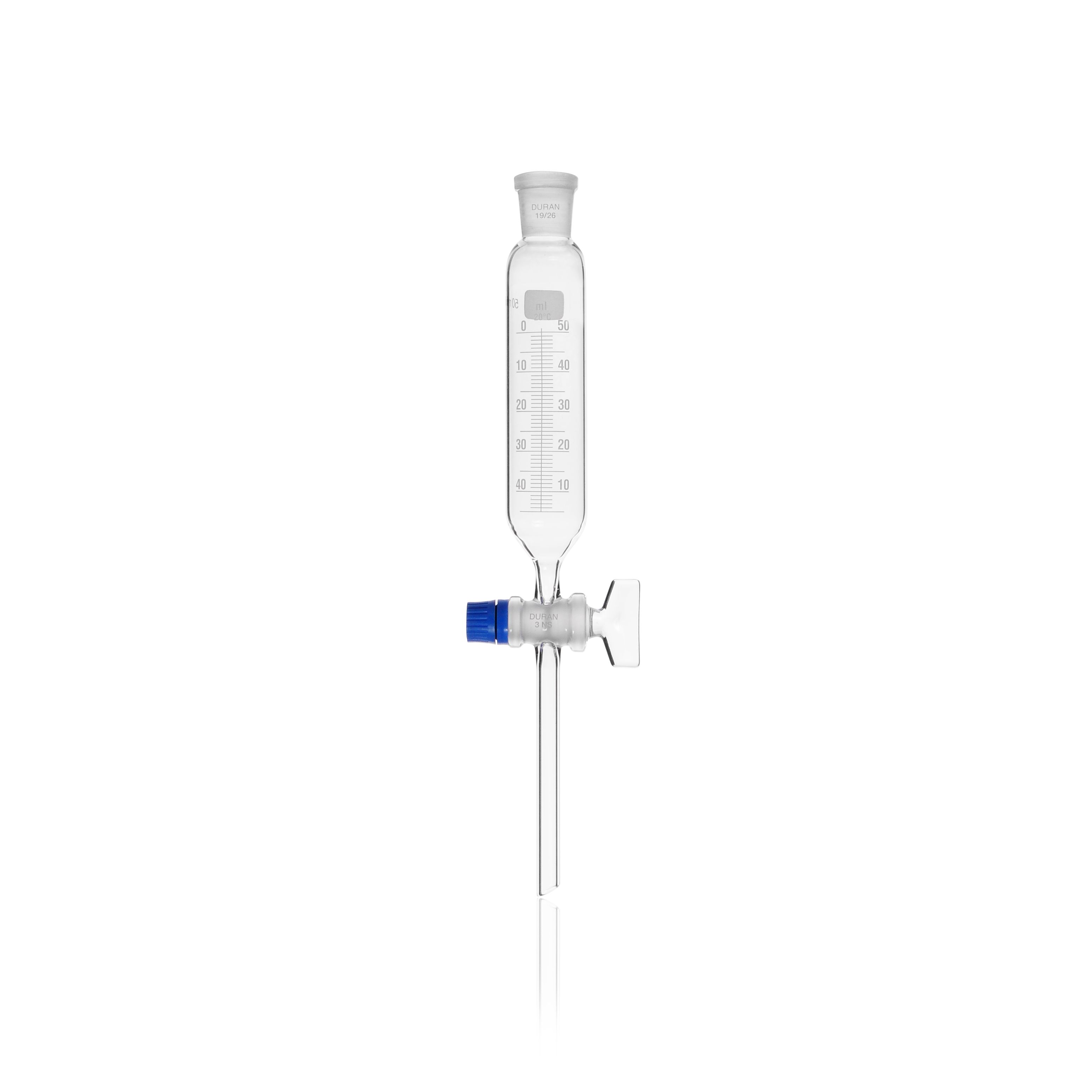 DURAN® Tropftrichter, zylindrisch, mit Teilung
