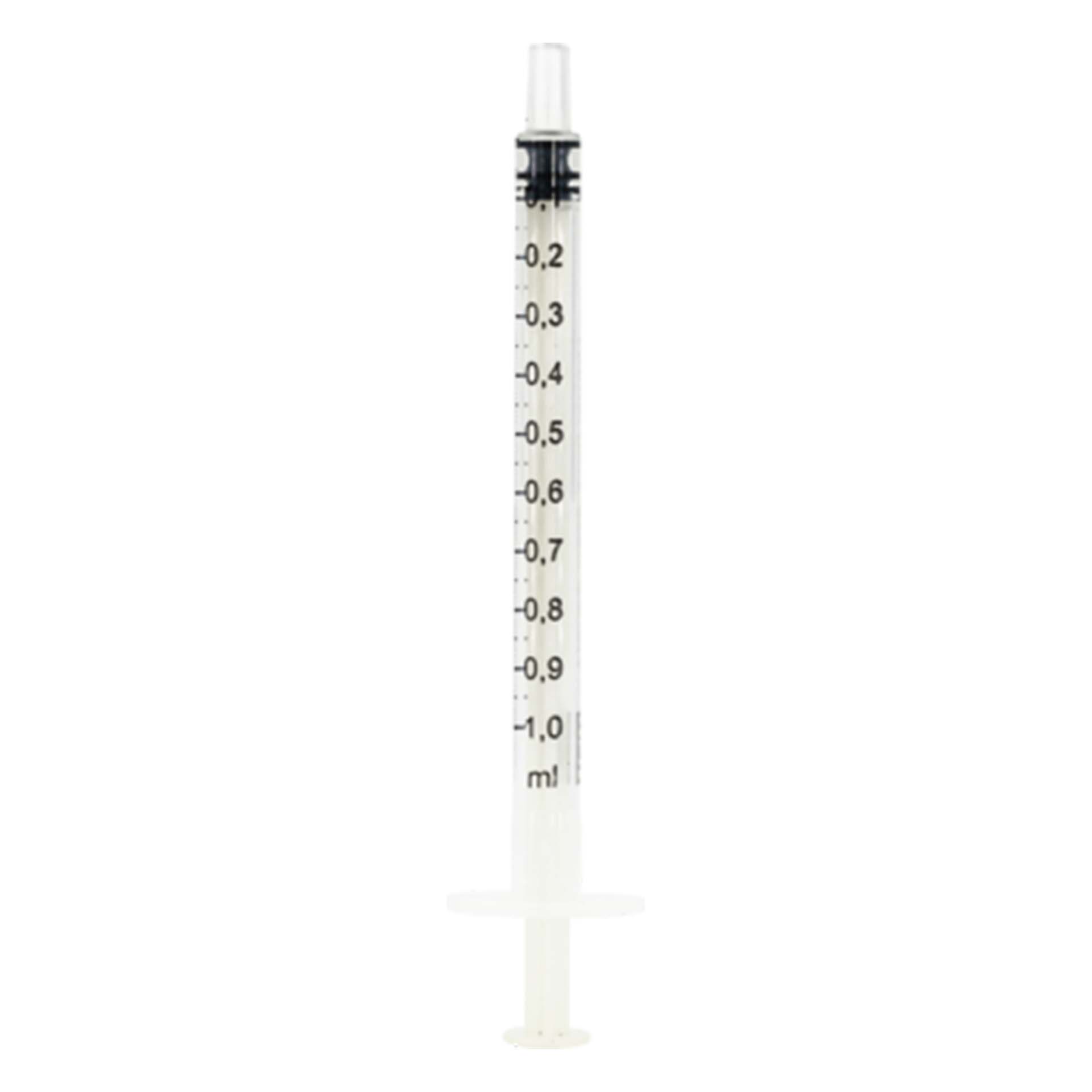 Plastikspritze Inhalt: 1 mL, mit Graduierung