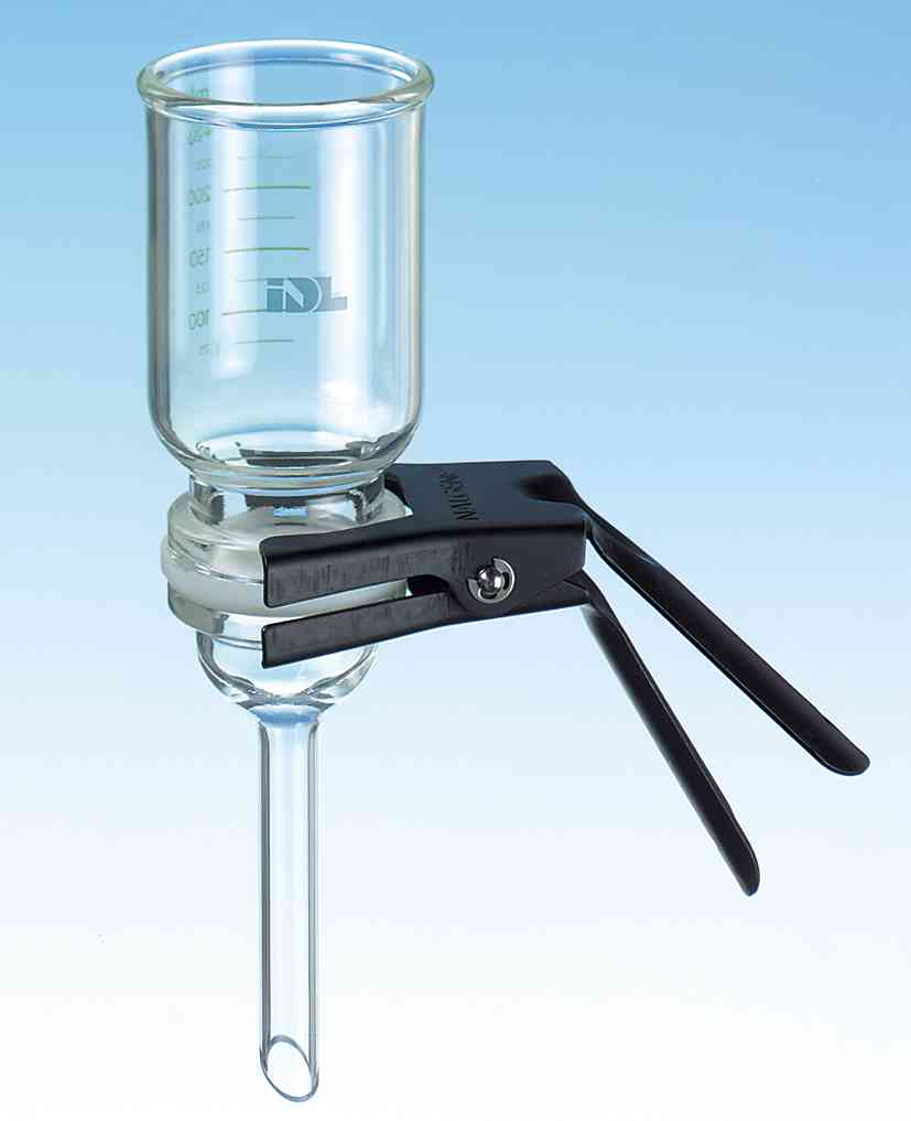 Filtrationsgerät mit Glasfilterplatte