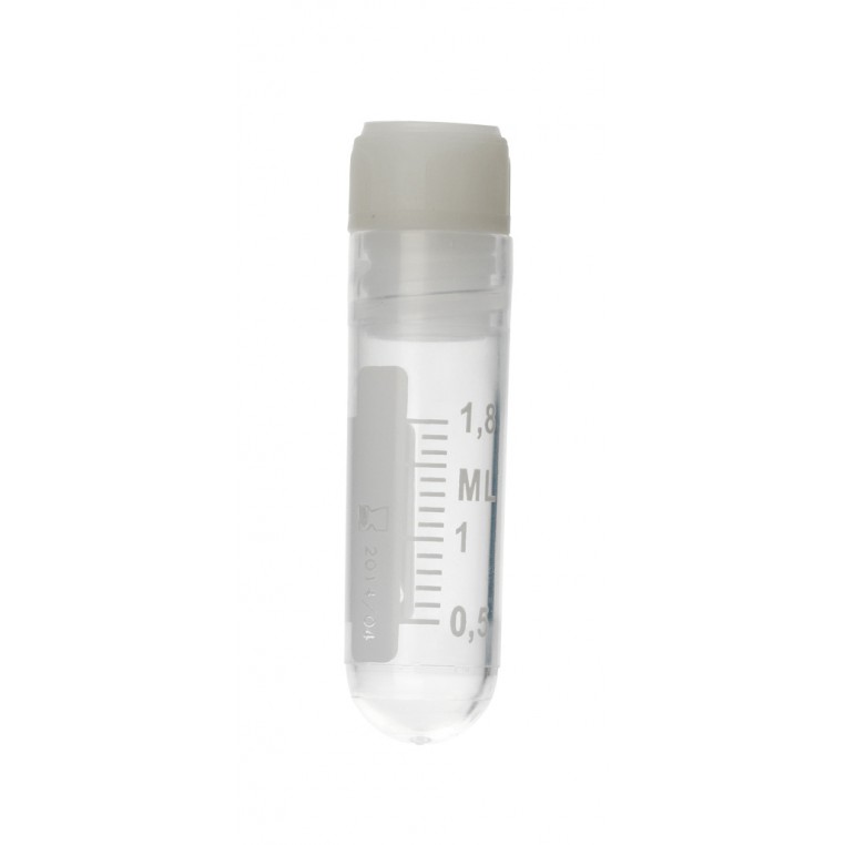 Kryo-Röhrchen mit Außengewinde, 2,0 mL, Rundboden, sterilisiert, 1.000 Stück
