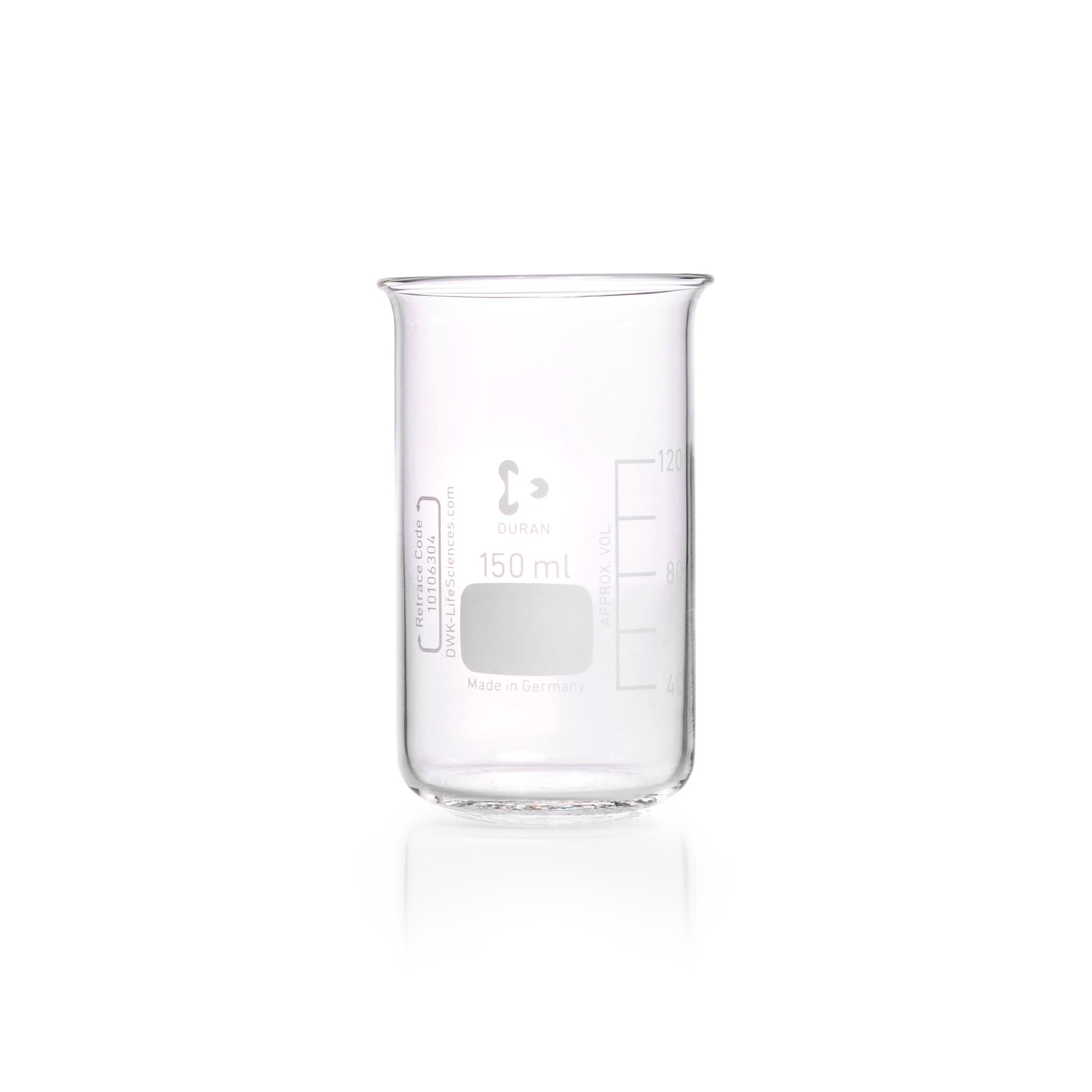 DURAN® Becherglas, hohe Form, ohne Ausguss