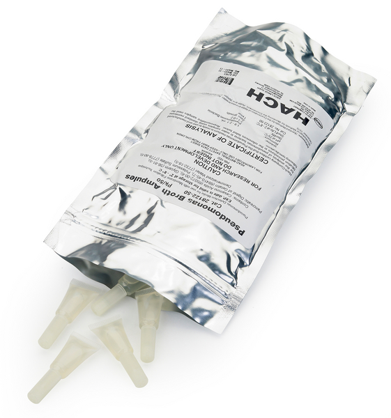 Kunststoffampullen, Pseudomonas-Bouillon, 2 mL, 50 Stück