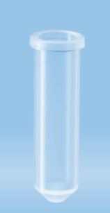 Reagiergefäß ohne Deckel 39 x 13 mm, 2 mL, PP, 500 Stück