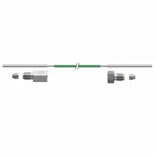 Kapillare, Edelstahl, 0,17-mm-ID, 500 mm