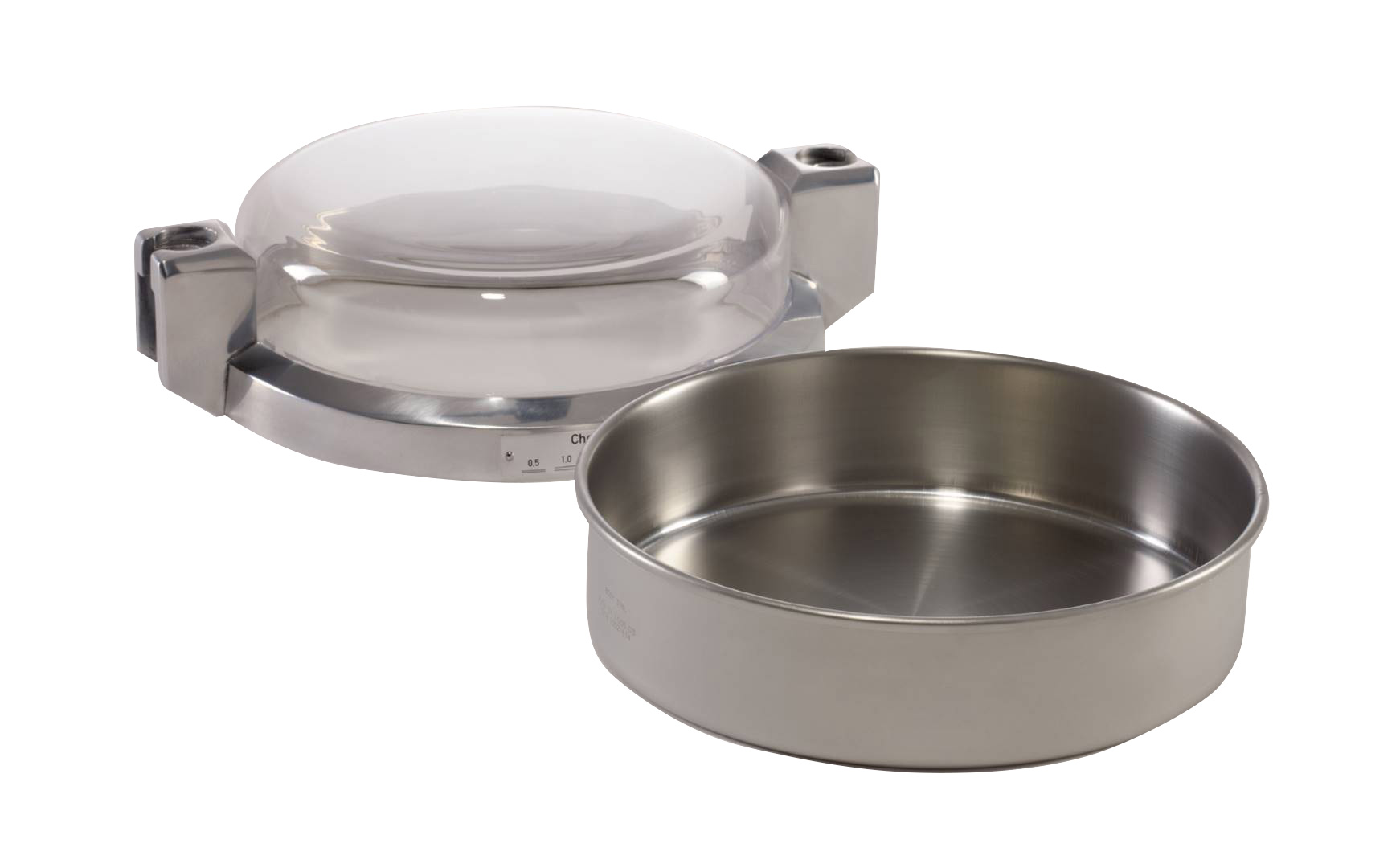 Siebpfanne aus rostfreiem Stahl 200 mm Ø, 50 mm hoch
