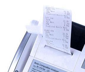 Registrierpapier für Tanita Waage
