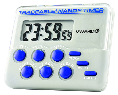 VWR® Traceable® Nano™ Zeitschaltuhr, 2-Kanal, 23 h 59 min 59 s