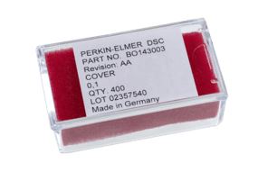 Autosampler Aluminum Sample Covers (pans not included), 400 Stück