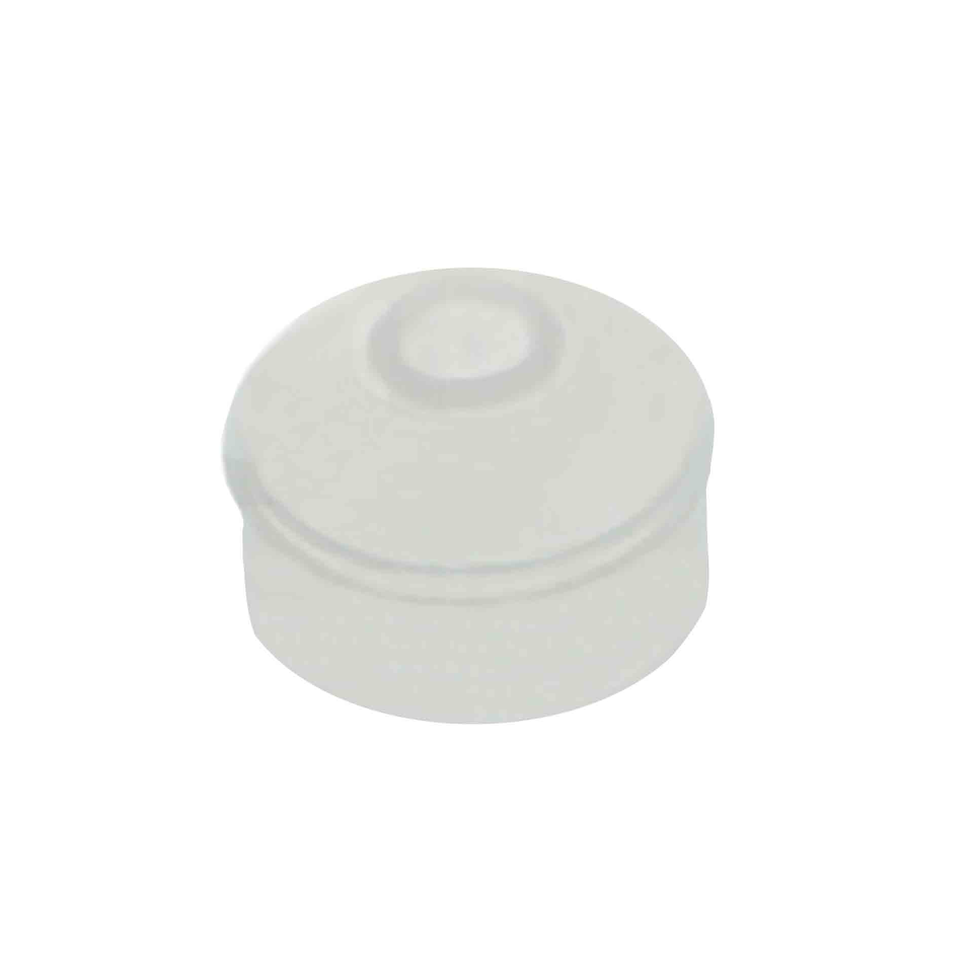 Kartusche, 75cc, ID 40 mm, weiß transparentes PP für 2,5 oz, R1/4" Innengewinde