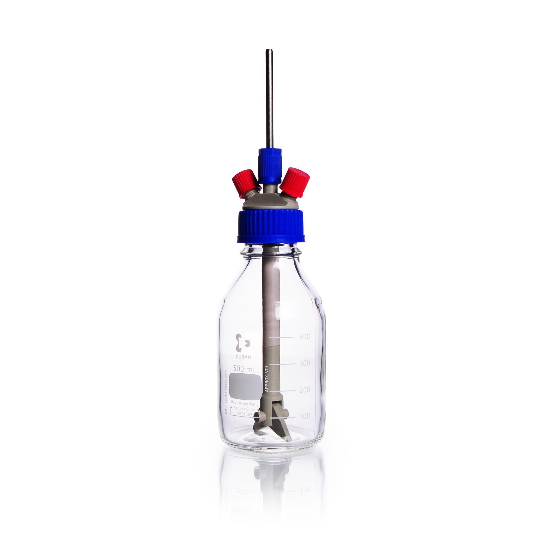 DURAN® Rührreaktor-Set, 500 mL DURAN® GL 45 Flasche