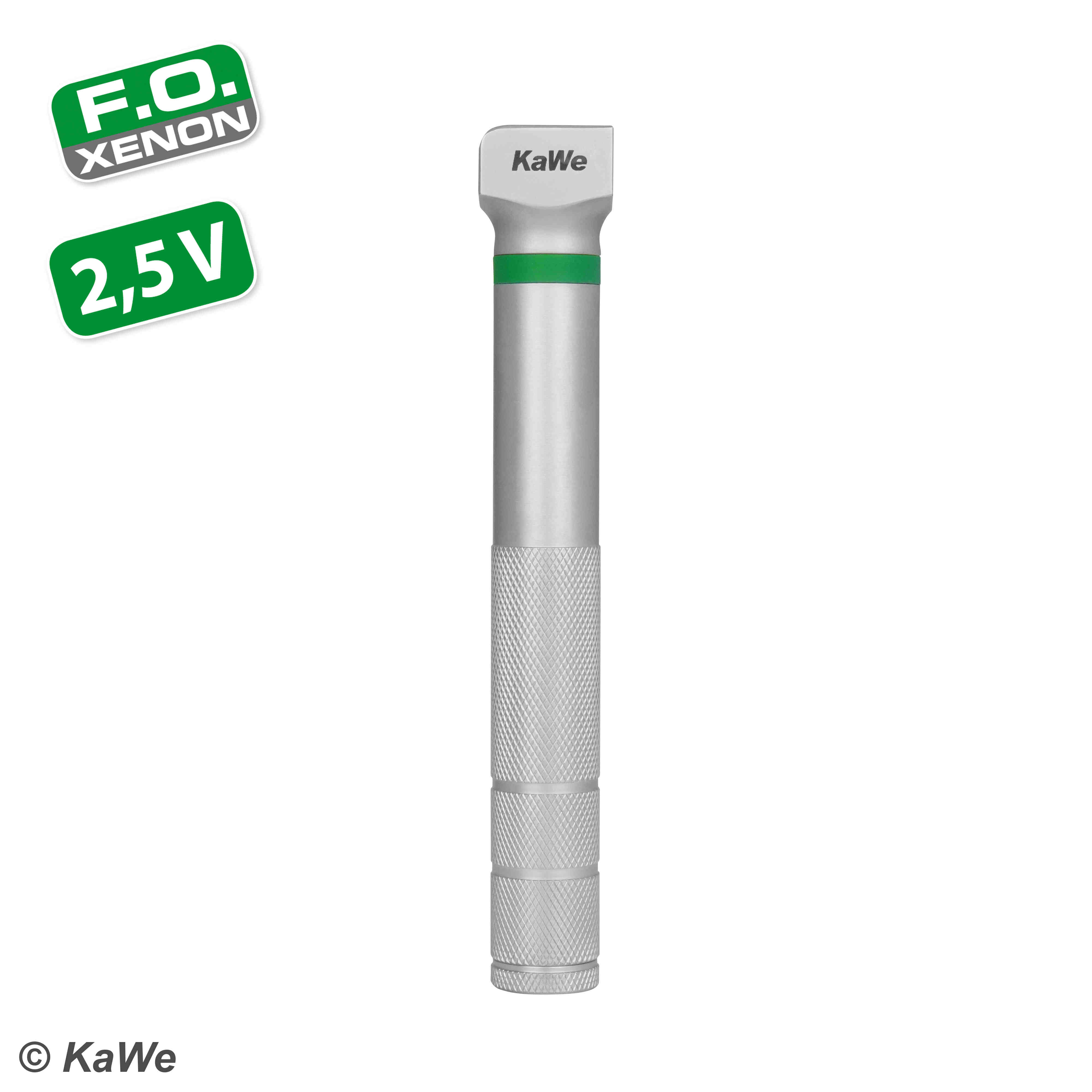 Laryngoskop-Batteriegriff F.O. klein, Metall