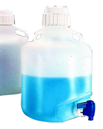 Ballonflasche LDPE mit Ablaßhahn
